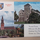 Turku, kaksikuvapk, Tuomiokirkko ja Turun linna,vaakuna 1962 - pikkukuva 1