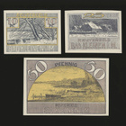 Saksa Notgeld 10, 25, 50 Pfg, Bad Kleinen 1922 - pikkukuva 1