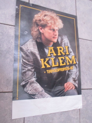 ARI KLEM -TANGOPRINSSI 1987 : vanha orig keikkajuliste