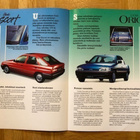 Esite Ford Escort & Orion 1990 / 1991 - pikkukuva 2