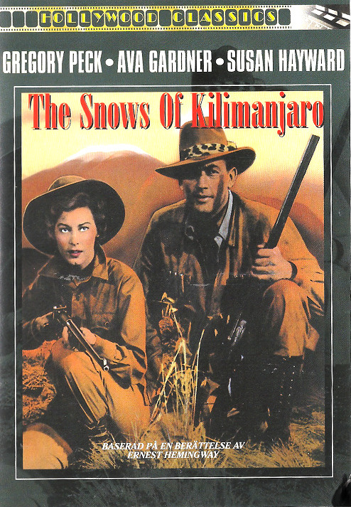 Kilimanjaron lumet (1952) Gregory Peck, Ava Gardner DVD