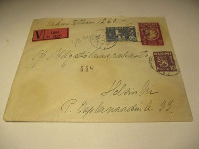 1937 Lapua vakuutettu ehiökuori