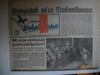 Suomen Urheilulehti Nro 61/1952 (25.2)