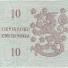 10 Markkaa 1963 Litt.A K-sarjaa tähdellä, kl.9 - pikkukuva 2