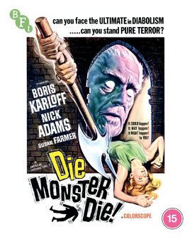 Die Monster Die - Pahan kasvot Blu-Ray **muoveissa**