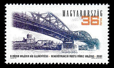 Unkari 4698 ** Tonavan sillan jälleenrakentaminen (2001)