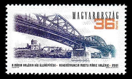 Unkari 4698 ** Tonavan sillan jälleenrakentaminen (2001)