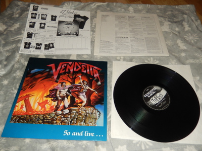 Vendetta - Go and live vinyyli