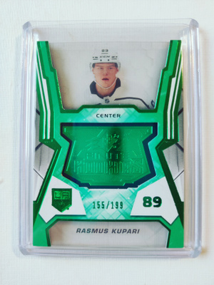 Rasmus Kupari - 21-22 SPx Finite Rookies Emerald /199