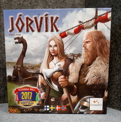 Jorvik lautapeli hieno kunto