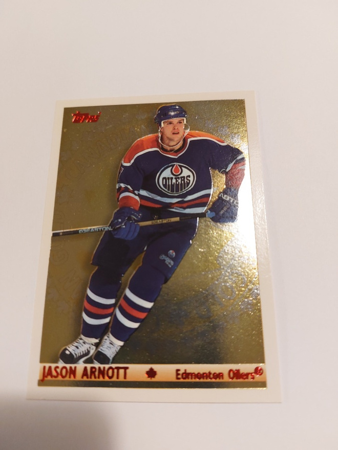 1995-96 Topps Canadian Gold #3CG Jason Arnott