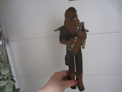 STAR WARS - CHEWBACCA + C3PO figuurit (27cm)