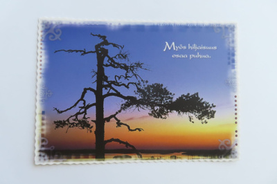 Myös hiljaisuus osaa puhua (Karto)