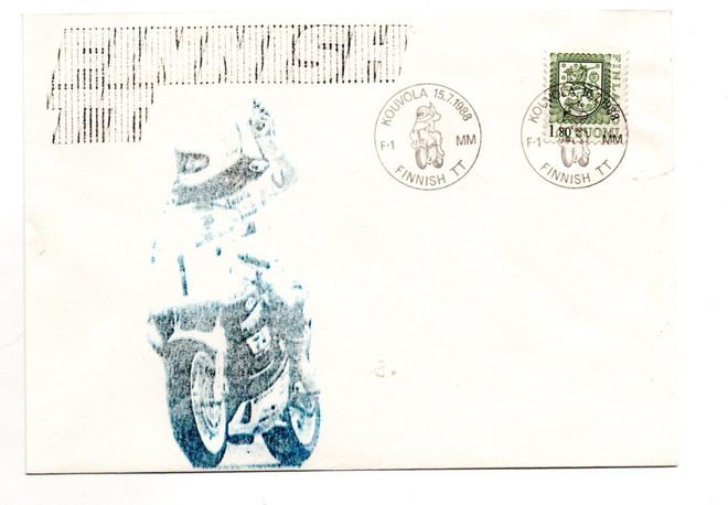 Kouvola: Finnish TT (erikoisleima 15.7.1988)