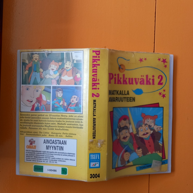 Pikkuväki 2 Matkala avaruuteen [VHS]
