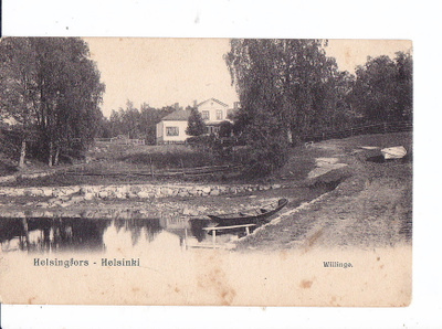 VANHA Postikorti Helsinki Villinki 1900-l