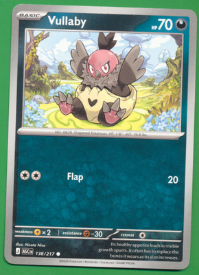 Pokémon Vullaby (ASC 138)