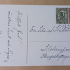 Lapset laulavat jättikynttelikön edessä, p. 1917 - pikkukuva 2