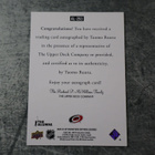 Tuomo Ruutu 2020-21 SP Legends '97 Legends Auto - pikkukuva 2