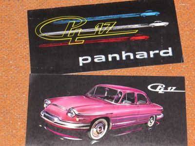 1962 Panhard PL 17 esite - KUIN UUSI - 16 sivua