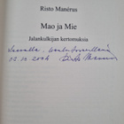 Risto Manerus : Mao ja mie : jalankulkijan kertomuksia (s... - pikkukuva 3