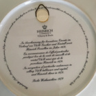 Seinälautanen "muuttohaukka" Ø25cm, Heinrich Villeroy & Boch - pikkukuva 5