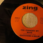 quickhand & malin 7": the way you act tonight... + valokuva! - pikkukuva 2