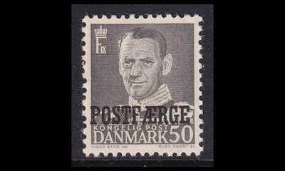 Tanska PF_33 * Frederik IX 50 öre harmaa (1949)