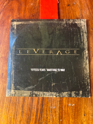 Leverage - Fifteen Years / Marching To War Cds promo