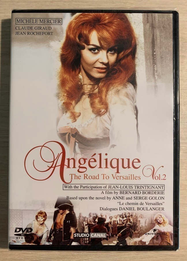 Angelika enkelten markiisitar (1965) Michèle Mercier (UUSI)