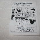 Pien- ja omakustannelevyjen luettelo - pikkukuva 1