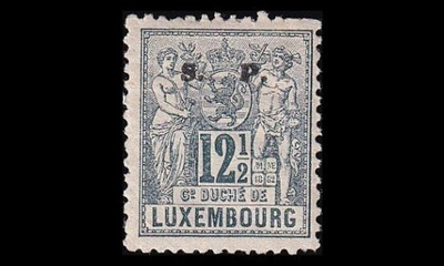 Luxemburg 40A * Virkamerkki 12½ C (12½:12) (1882)