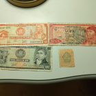 4 kpl ulkomaisia seteleitä (Mexico, Peru, Venäjä) - pikkukuva 1
