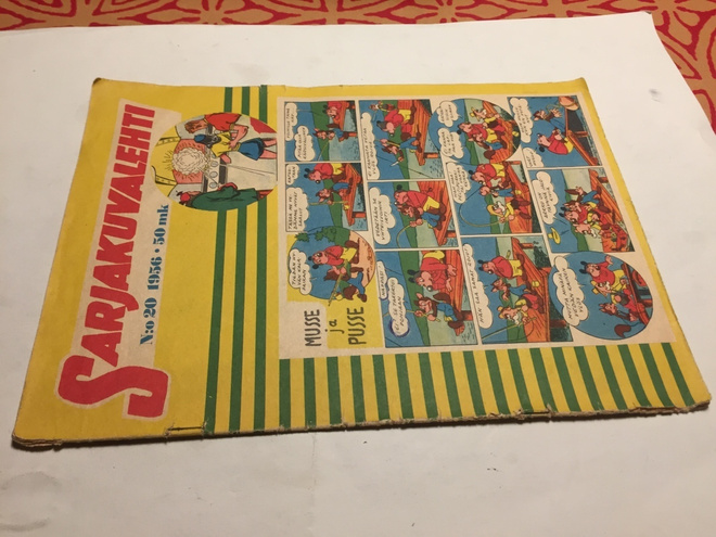 SARJAKUVALEHTI 20/1956