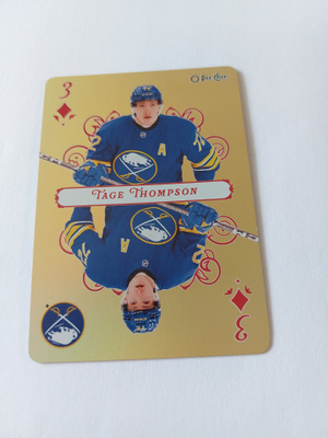 2025-26 O-Pee-Chee Playing Cards #3DIAMONDS Tage Thompson