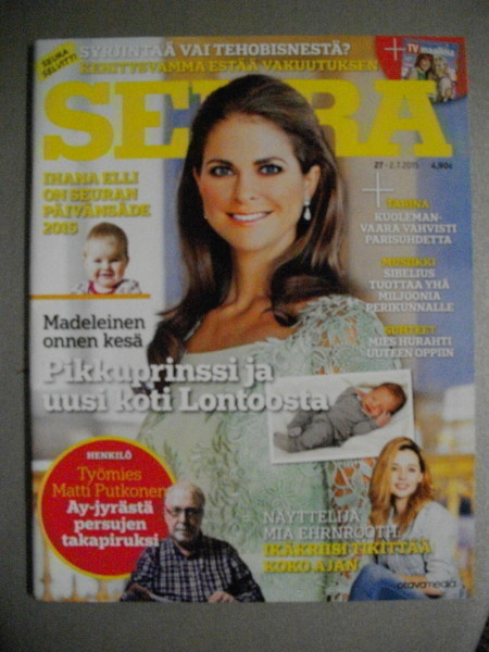 Seura lehti Nro 27/2015 (14.3)