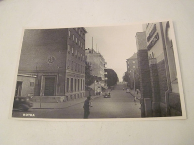 VANHA Postikortti Kotka 1950-l Alkup.Mallikappale