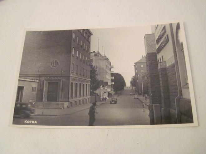 VANHA Postikortti Kotka 1950-l Alkup.Mallikappale