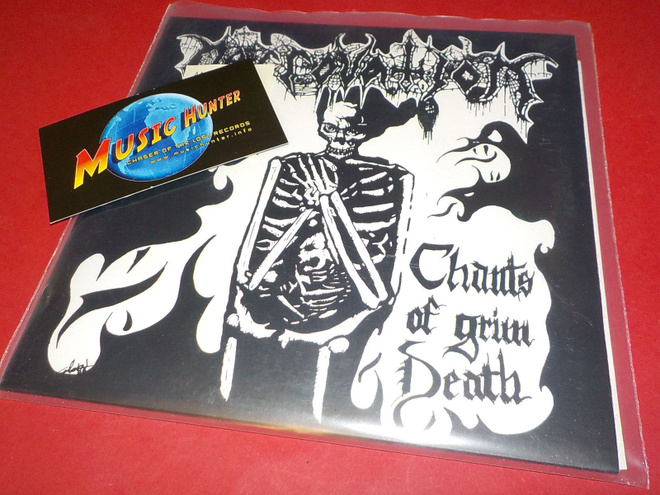NECROVATION - CHANTS OF GRIM DEATH M-/M- 7'' EP