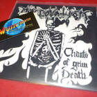 NECROVATION - CHANTS OF GRIM DEATH M-/M- 7'' EP - pikkukuva 1
