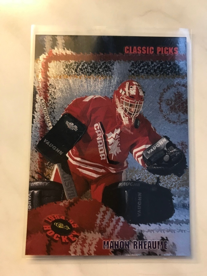 1994-95 Classic Picks Manon Rheaume 15of25