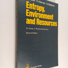 Malte Faber ym. : Entropy, Environment and Resources - An... - pikkukuva 1