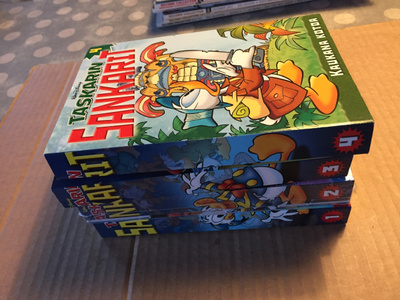 DISNEY TASKARIN SANKARIT 1-4 HYVÄ