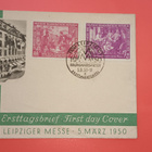 Ensipäivä + Mit Luftpost. 5.3.1950 ja 6.3.1950. - pikkukuva 1