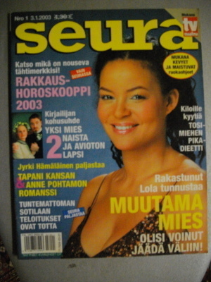 Seura lehti Nro 1/2003 (30.9)