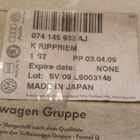 V.A.G VW Transporter apulaitehihna moniurahihna 074145933AJ - pikkukuva 1