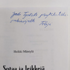 Heikki Mäntylä : Sotaa ja leikkejä (tekijän omiste) - pikkukuva 3