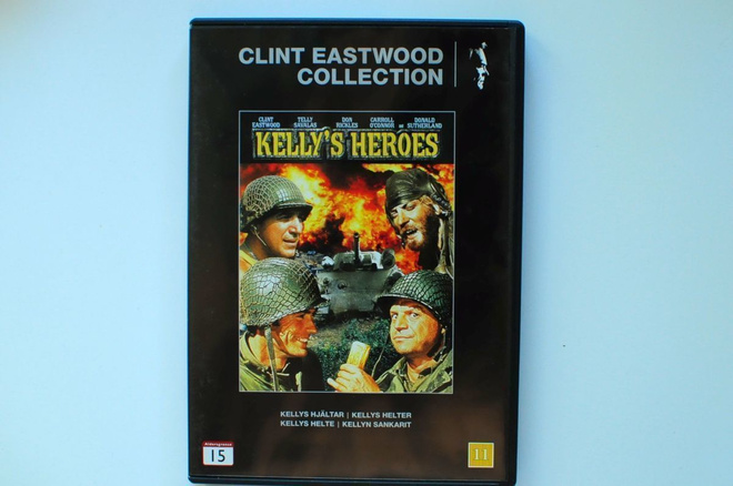 Siistikuntoinen Kellyn Sankarit (1970) Nordic DVD