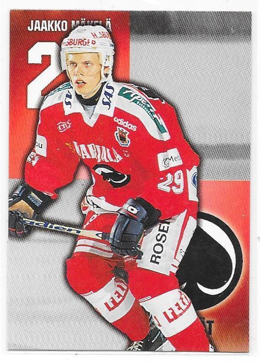 1999-00 CardSet #344 Jaakko Mäkelä Ässät