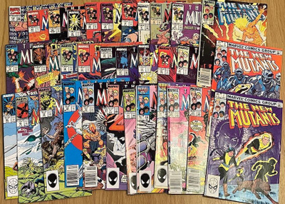 The New Mutants -sarjakuvalehtiä yht. 33 kpl (Marvel, X-Men